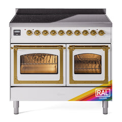 ILVE Nostalgie II 40" Induction Range Nostalgie II • Noblesse Trim - UNDI406 - The Home Selection