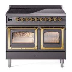 ILVE Nostalgie II 40" Induction Range Nostalgie II • Noblesse Trim - UNDI406 - The Home Selection
