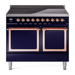 ILVE Nostalgie II 40" Induction Range Nostalgie II • Noblesse Trim - UNDI406 - The Home Selection