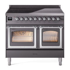 ILVE Nostalgie II 40" Induction Range Nostalgie II • Noblesse Trim - UNDI406 - The Home Selection