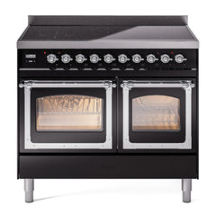 ILVE Nostalgie II 40" Induction Range Nostalgie II • Noblesse Trim - UNDI406 - The Home Selection