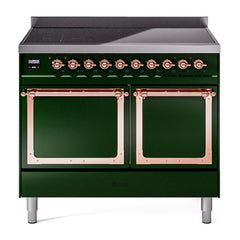 ILVE Nostalgie II 40" Induction Range Nostalgie II • Noblesse Trim - UNDI406 - The Home Selection