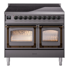 ILVE Nostalgie II 40" Induction Range Nostalgie II • Noblesse Trim - UNDI406 - The Home Selection