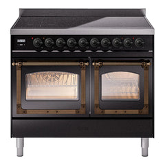 ILVE Nostalgie II 40" Induction Range Nostalgie II • Noblesse Trim - UNDI406 - The Home Selection