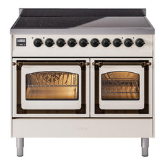 ILVE Nostalgie II 40" Induction Range Nostalgie II • Noblesse Trim - UNDI406 - The Home Selection