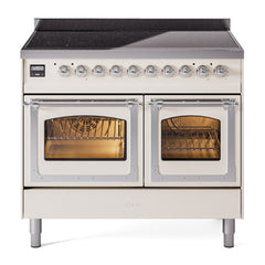 ILVE Nostalgie II 40" Induction Range Nostalgie II • Noblesse Trim - UNDI406 - The Home Selection