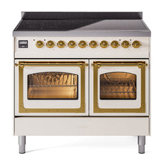 ILVE Nostalgie II 40" Induction Range Nostalgie II • Noblesse Trim - UNDI406 - The Home Selection