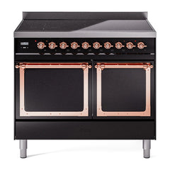 ILVE Nostalgie II 40" Induction Range Nostalgie II • Noblesse Trim - UNDI406 - The Home Selection