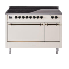 ILVE Nostalgie II 48″ Induction Range with 6 Elements - UPI486 - The Home Selection