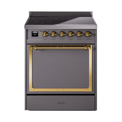 ILVE Nostalgie II Noblesse 30 inch Induction Range with 4 Elements - UNI304 - The Home Selection