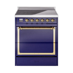 ILVE Nostalgie II Noblesse 30 inch Induction Range with 4 Elements - UNI304 - The Home Selection