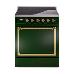 ILVE Nostalgie II Noblesse 30 inch Induction Range with 4 Elements - UNI304 - The Home Selection