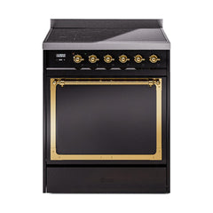 ILVE Nostalgie II Noblesse 30 inch Induction Range with 4 Elements - UNI304 - The Home Selection