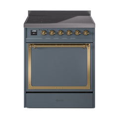ILVE Nostalgie II Noblesse 30 inch Induction Range with 4 Elements - UNI304 - The Home Selection