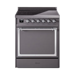 ILVE Nostalgie II Noblesse 30 inch Induction Range with 4 Elements - UNI304 - The Home Selection