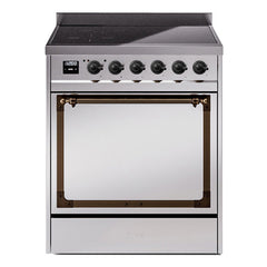 ILVE Nostalgie II Noblesse 30 inch Induction Range with 4 Elements - UNI304 - The Home Selection