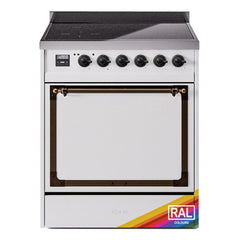 ILVE Nostalgie II Noblesse 30 inch Induction Range with 4 Elements - UNI304 - The Home Selection