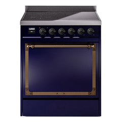 ILVE Nostalgie II Noblesse 30 inch Induction Range with 4 Elements - UNI304 - The Home Selection