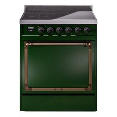 ILVE Nostalgie II Noblesse 30 inch Induction Range with 4 Elements - UNI304 - The Home Selection