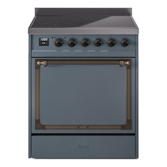 ILVE Nostalgie II Noblesse 30 inch Induction Range with 4 Elements - UNI304 - The Home Selection