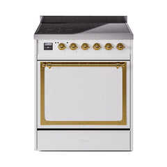 ILVE Nostalgie II Noblesse 30 inch Induction Range with 4 Elements - UNI304 - The Home Selection