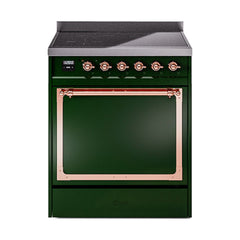 ILVE Nostalgie II Noblesse 30 inch Induction Range with 4 Elements - UNI304 - The Home Selection