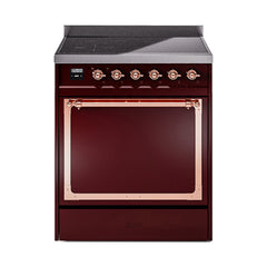 ILVE Nostalgie II Noblesse 30 inch Induction Range with 4 Elements - UNI304 - The Home Selection