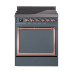 ILVE Nostalgie II Noblesse 30 inch Induction Range with 4 Elements - UNI304 - The Home Selection