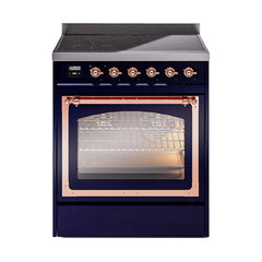 ILVE Nostalgie II Noblesse 30 inch Induction Range with 4 Elements - UNI304 - The Home Selection