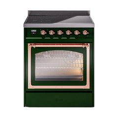 ILVE Nostalgie II Noblesse 30 inch Induction Range with 4 Elements - UNI304 - The Home Selection