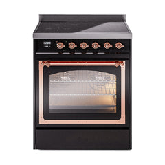 ILVE Nostalgie II Noblesse 30 inch Induction Range with 4 Elements - UNI304 - The Home Selection