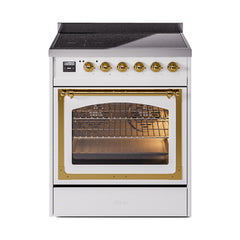 ILVE Nostalgie II Noblesse 30 inch Induction Range with 4 Elements - UNI304 - The Home Selection