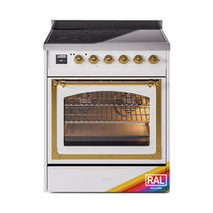 ILVE Nostalgie II Noblesse 30 inch Induction Range with 4 Elements - UNI304 - The Home Selection