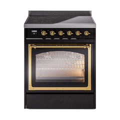 ILVE Nostalgie II Noblesse 30 inch Induction Range with 4 Elements - UNI304 - The Home Selection