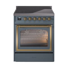 ILVE Nostalgie II Noblesse 30 inch Induction Range with 4 Elements - UNI304 - The Home Selection