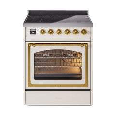 ILVE Nostalgie II Noblesse 30 inch Induction Range with 4 Elements - UNI304 - The Home Selection