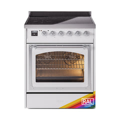 ILVE Nostalgie II Noblesse 30 inch Induction Range with 4 Elements - UNI304 - The Home Selection