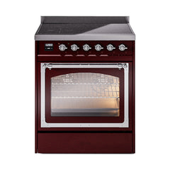 ILVE Nostalgie II Noblesse 30 inch Induction Range with 4 Elements - UNI304 - The Home Selection