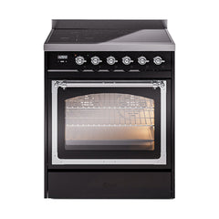 ILVE Nostalgie II Noblesse 30 inch Induction Range with 4 Elements - UNI304 - The Home Selection