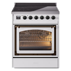 ILVE Nostalgie II Noblesse 30 inch Induction Range with 4 Elements - UNI304 - The Home Selection