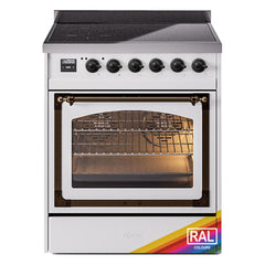 ILVE Nostalgie II Noblesse 30 inch Induction Range with 4 Elements - UNI304 - The Home Selection
