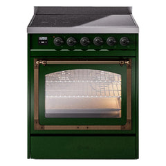 ILVE Nostalgie II Noblesse 30 inch Induction Range with 4 Elements - UNI304 - The Home Selection