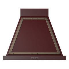 ILVE Nostalgie II Noblesse 30 Inch Wall Mount Range Hood 600 CFM LED Retro Style - UANB30 - The Home Selection