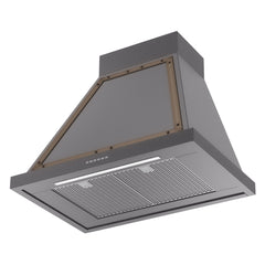 ILVE Nostalgie II Noblesse 30 Inch Wall Mount Range Hood 600 CFM LED Retro Style - UANB30 - The Home Selection
