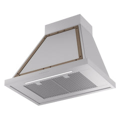 ILVE Nostalgie II Noblesse 30 Inch Wall Mount Range Hood 600 CFM LED Retro Style - UANB30 - The Home Selection