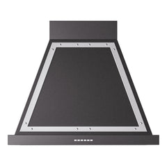 ILVE Nostalgie II Noblesse 30 Inch Wall Mount Range Hood 600 CFM LED Retro Style - UANB30 - The Home Selection