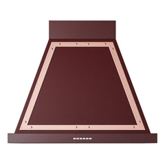 ILVE Nostalgie II Noblesse 30 Inch Wall Mount Range Hood 600 CFM LED Retro Style - UANB30 - The Home Selection