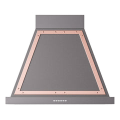 ILVE Nostalgie II Noblesse 30 Inch Wall Mount Range Hood 600 CFM LED Retro Style - UANB30 - The Home Selection