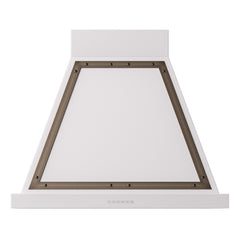 ILVE Nostalgie II Noblesse 30 Inch Wall Mount Range Hood 600 CFM LED Retro Style - UANB30 - The Home Selection