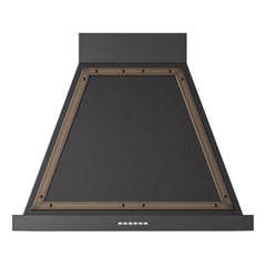 ILVE Nostalgie II Noblesse 30 Inch Wall Mount Range Hood 600 CFM LED Retro Style - UANB30 - The Home Selection